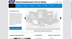 Desktop Screenshot of greatswfire.com